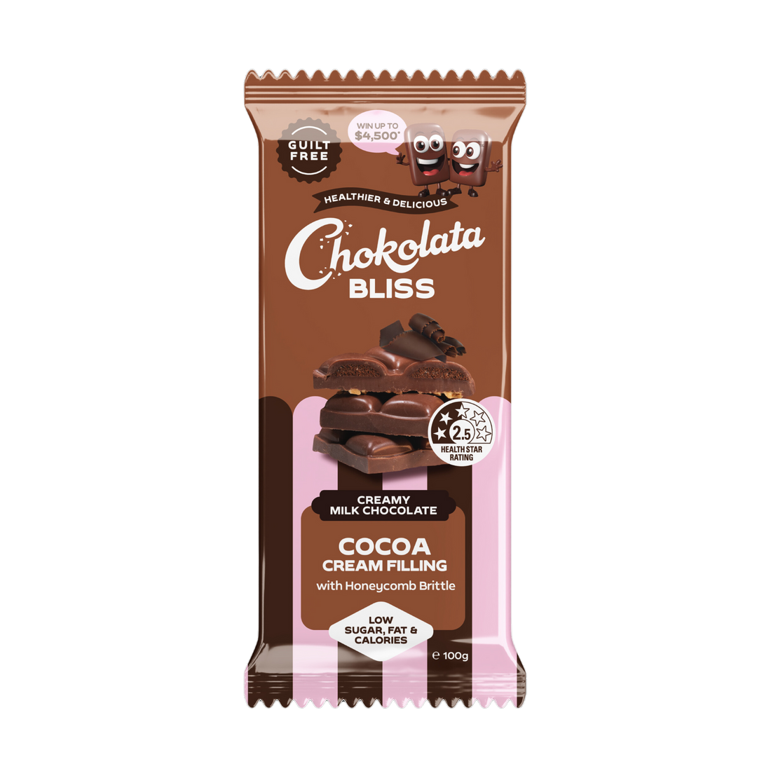 Chokolata Bliss 2.5 Star Milk Cocoa Cream | 180g - Chokolata-Chokolata-chocolate- australian chocolate, australian chocolate brand, australian made chocolate, chocolates shop, australia chocolates, chocolates