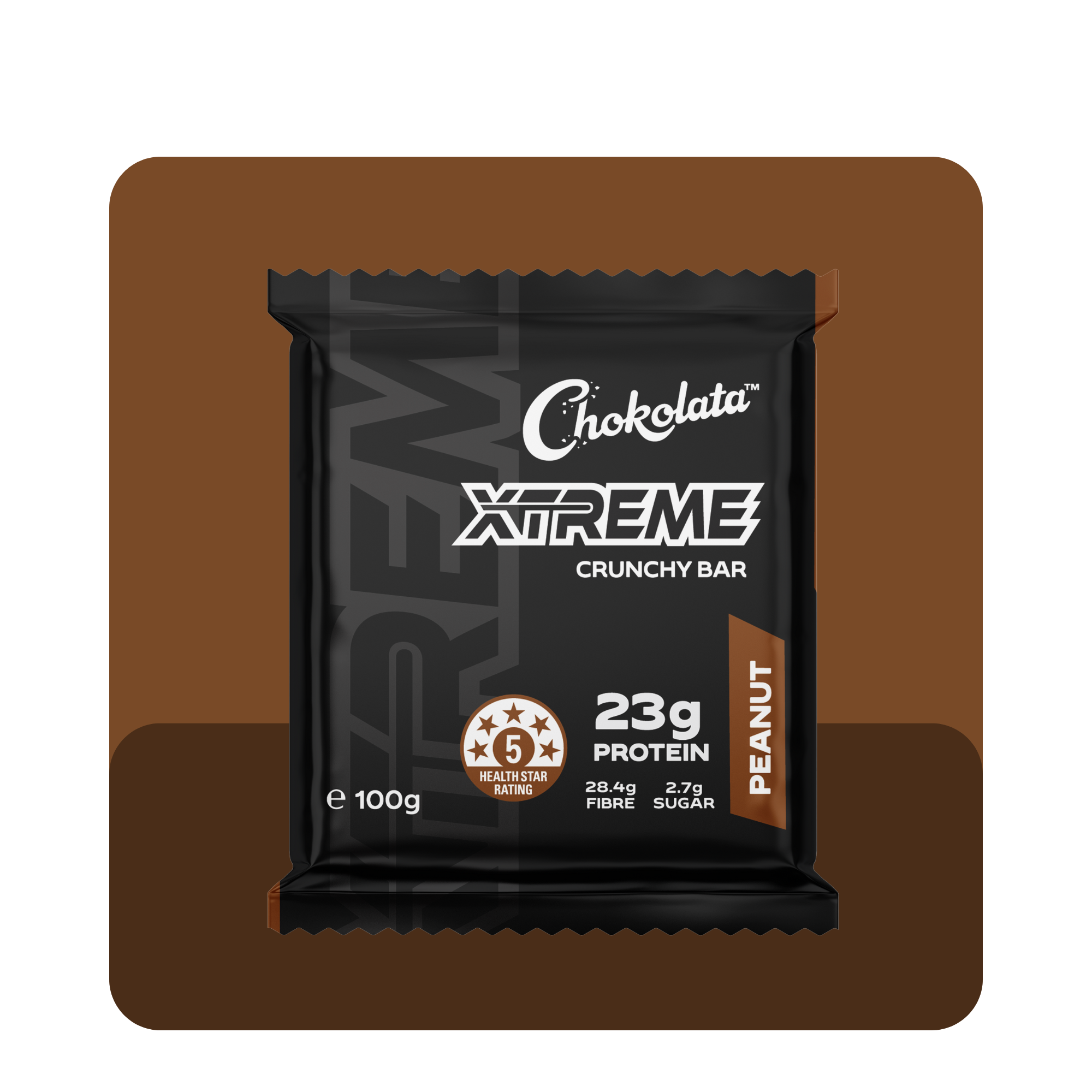 Xtreme Crunchy Bar Peanut 100g